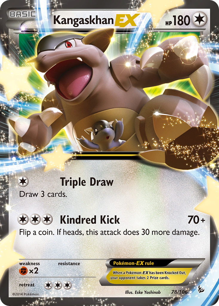 Kangaskhan EX (78/106) [XY: Flashfire] | The Time Vault CA