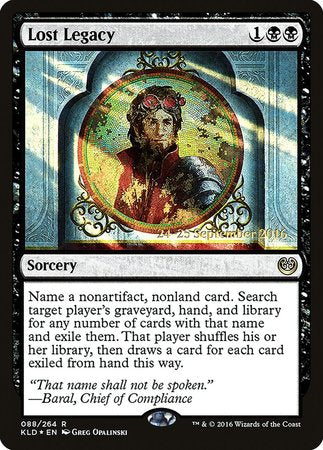 Lost Legacy [Kaladesh Promos] | The Time Vault CA