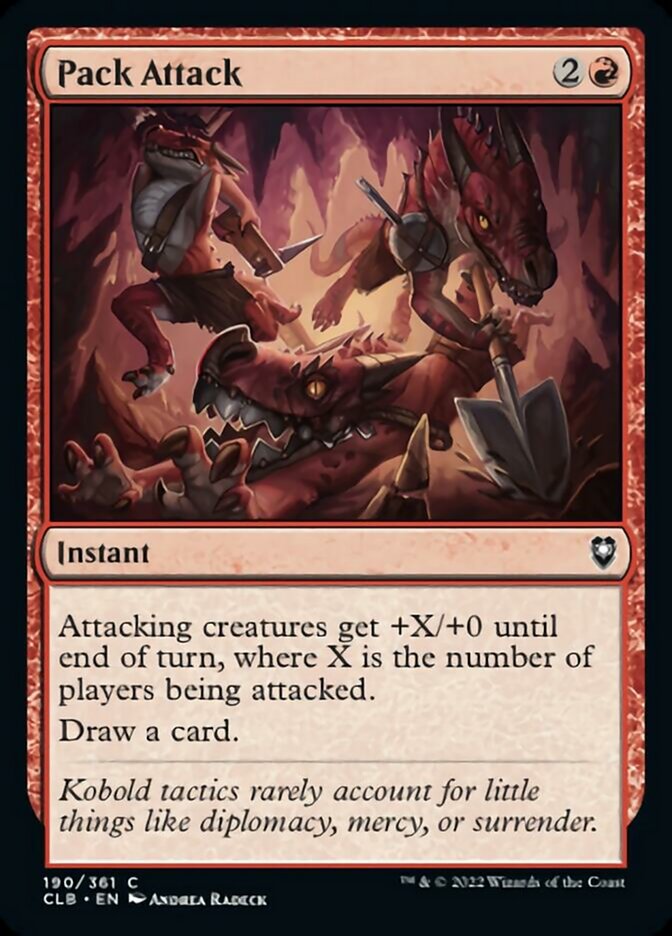 Pack Attack [Commander Legends: Battle for Baldur's Gate] | The Time Vault CA