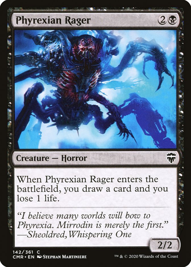 Phyrexian Rager [Commander Legends] | The Time Vault CA