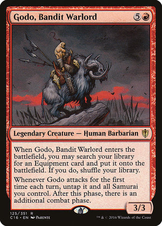Godo, Bandit Warlord [Commander 2016] | The Time Vault CA