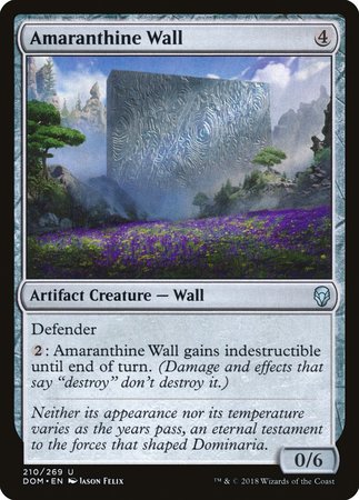 Amaranthine Wall [Dominaria] | The Time Vault CA