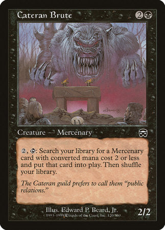 Cateran Brute [Mercadian Masques] | The Time Vault CA