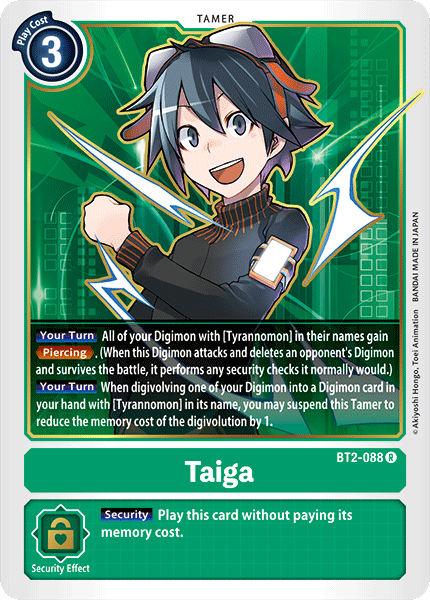 Taiga [BT2-088] [Release Special Booster Ver.1.0] | The Time Vault CA