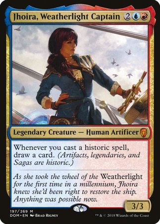 Jhoira, Weatherlight Captain [Dominaria] | The Time Vault CA