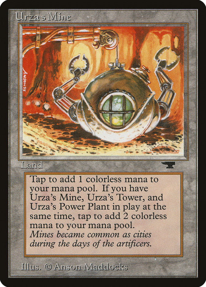 Urza's Mine (Orange Background) [Antiquities] | The Time Vault CA