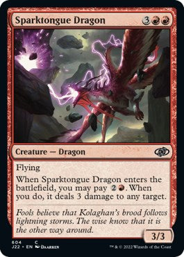 Sparktongue Dragon [Jumpstart 2022] | The Time Vault CA