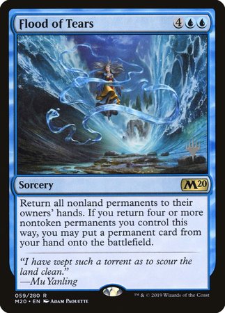 Flood of Tears [Core Set 2020 Promos] | The Time Vault CA