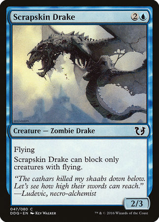 Scrapskin Drake [Duel Decks: Blessed vs. Cursed] | The Time Vault CA