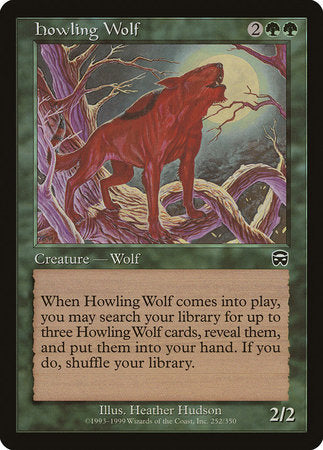 Howling Wolf [Mercadian Masques] | The Time Vault CA