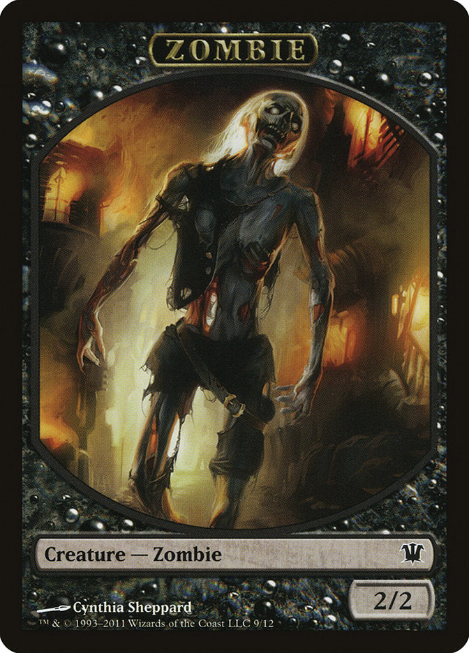 Zombie (9/12) [Innistrad Tokens] | The Time Vault CA