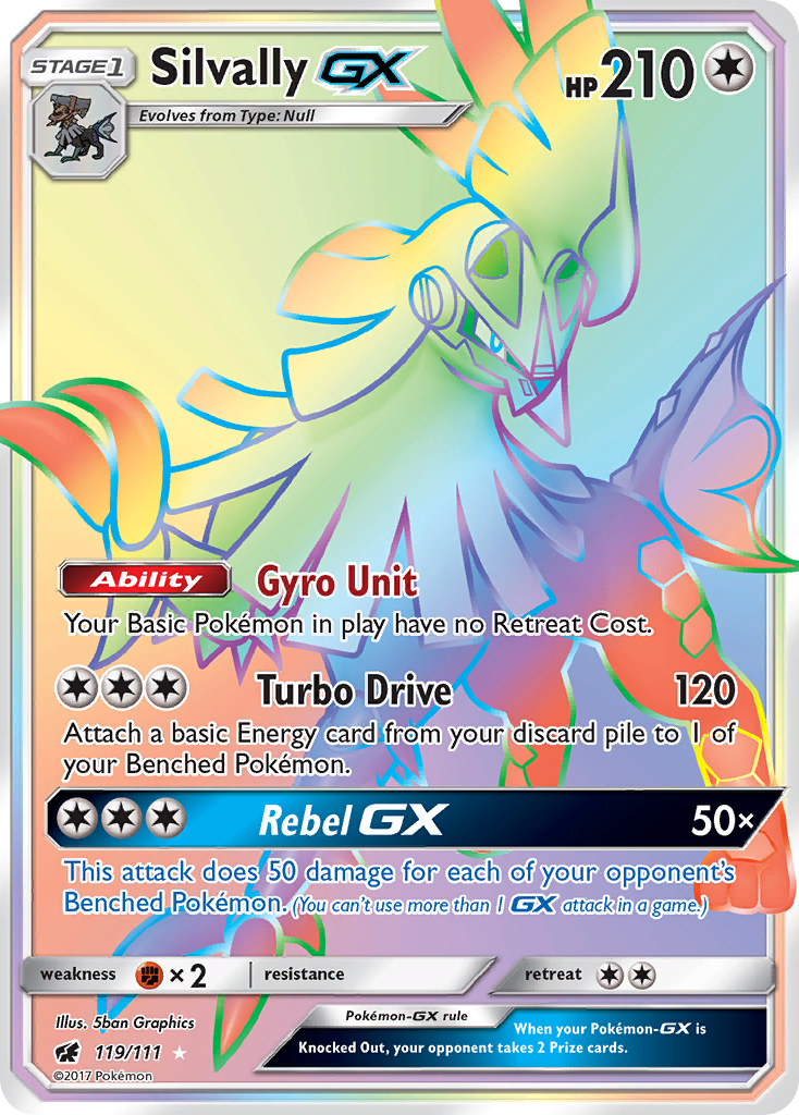 Silvally GX (119/111) [Sun & Moon: Crimson Invasion] | The Time Vault CA