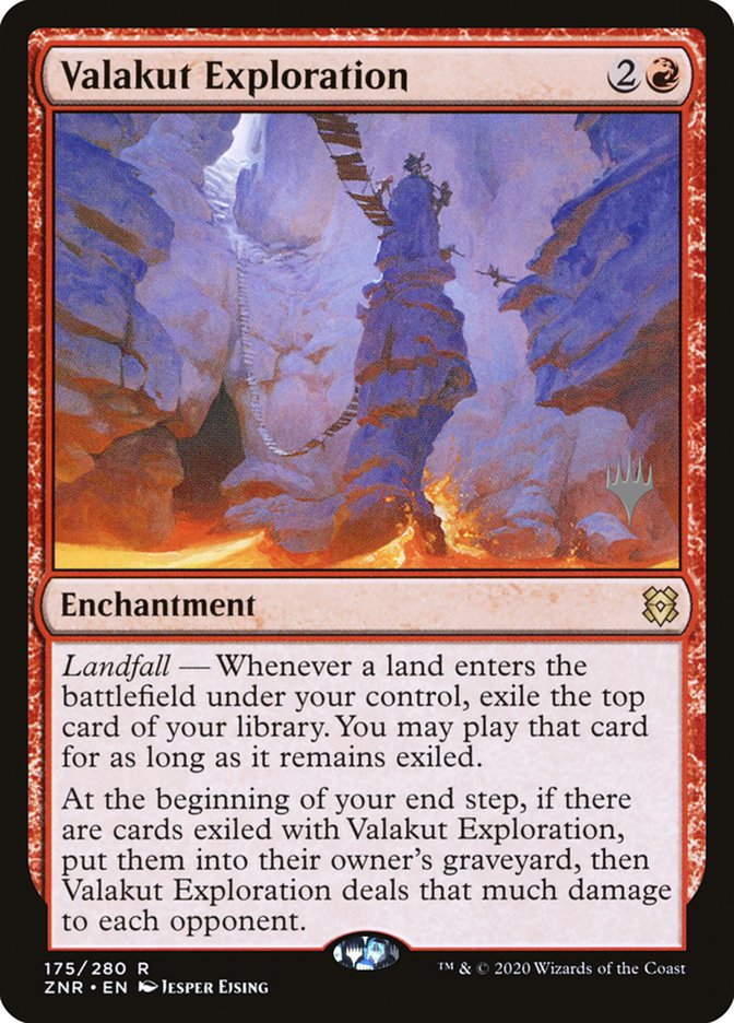 Valakut Exploration (Promo Pack) [Zendikar Rising Promos] | The Time Vault CA