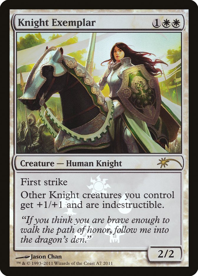 Knight Exemplar [Resale Promos] | The Time Vault CA