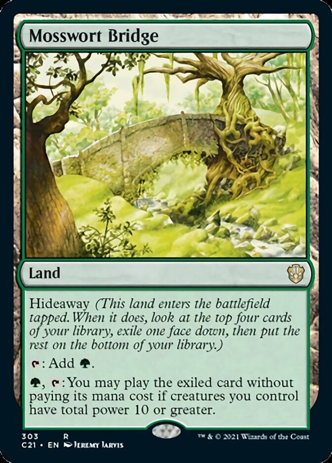 Mosswort Bridge [Commander 2021] | The Time Vault CA
