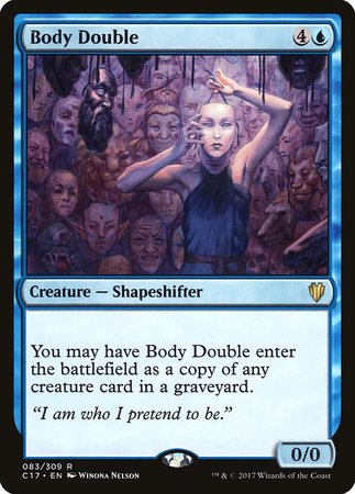 Body Double [Commander 2017] | The Time Vault CA