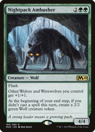 Nightpack Ambusher [Core Set 2020 Promos] | The Time Vault CA