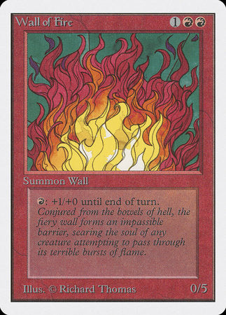 Wall of Fire [Unlimited Edition] | The Time Vault CA