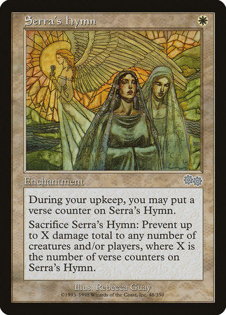 Serra's Hymn [Urza's Saga] | The Time Vault CA