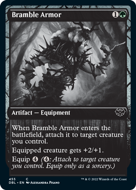 Bramble Armor (455) [Innistrad: Double Feature] | The Time Vault CA