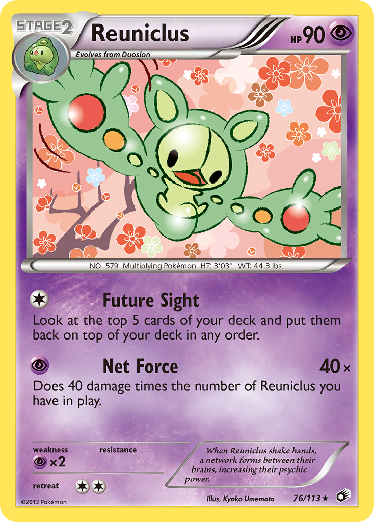 Reuniclus (76/113) [Black & White: Legendary Treasures] | The Time Vault CA