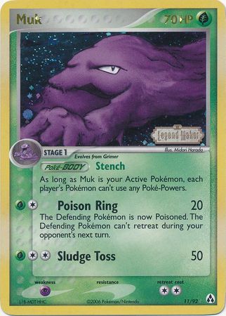 Muk (11/92) (Stamped) [EX: Legend Maker] | The Time Vault CA