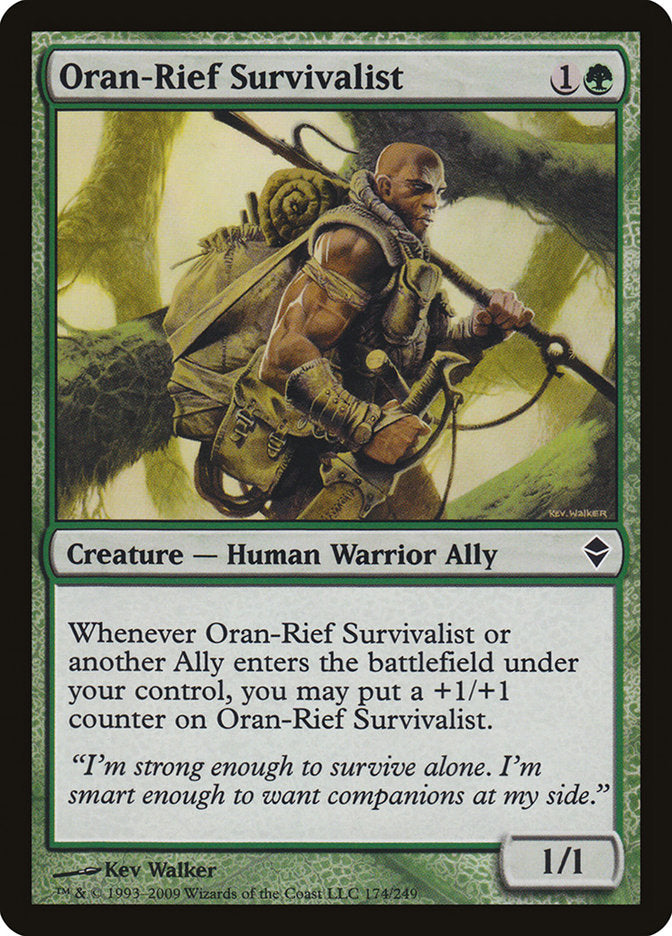 Oran-Rief Survivalist [Zendikar] | The Time Vault CA