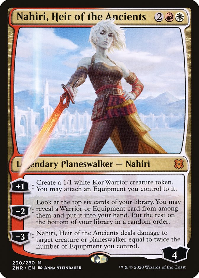 Nahiri, Heir of the Ancients [Zendikar Rising] | The Time Vault CA