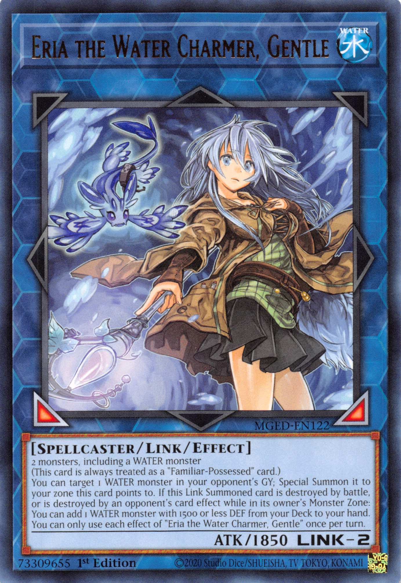 Eria the Water Charmer, Gentle [MGED-EN122] Rare | The Time Vault CA