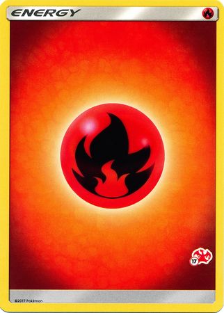 Fire Energy (Charizard Stamp #17) [Battle Academy 2020] | The Time Vault CA