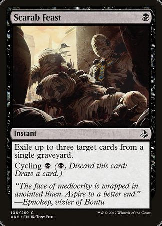 Scarab Feast [Amonkhet] | The Time Vault CA