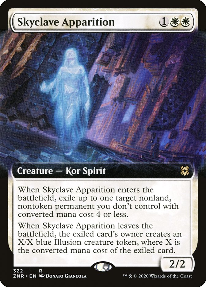 Skyclave Apparition (Extended Art) [Zendikar Rising] | The Time Vault CA