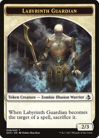 Labyrinth Guardian Token [Amonkhet Tokens] | The Time Vault CA