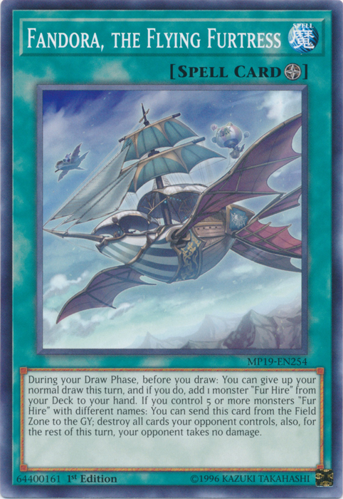 Fandora, the Flying Furtress [MP19-EN254] Common | The Time Vault CA