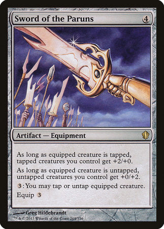 Sword of the Paruns [Commander 2013] | The Time Vault CA