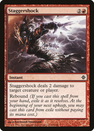 Staggershock [Rise of the Eldrazi] | The Time Vault CA