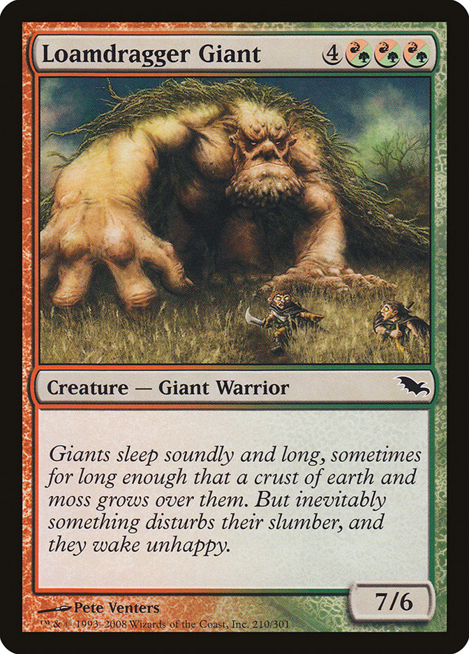 Loamdragger Giant [Shadowmoor] | The Time Vault CA