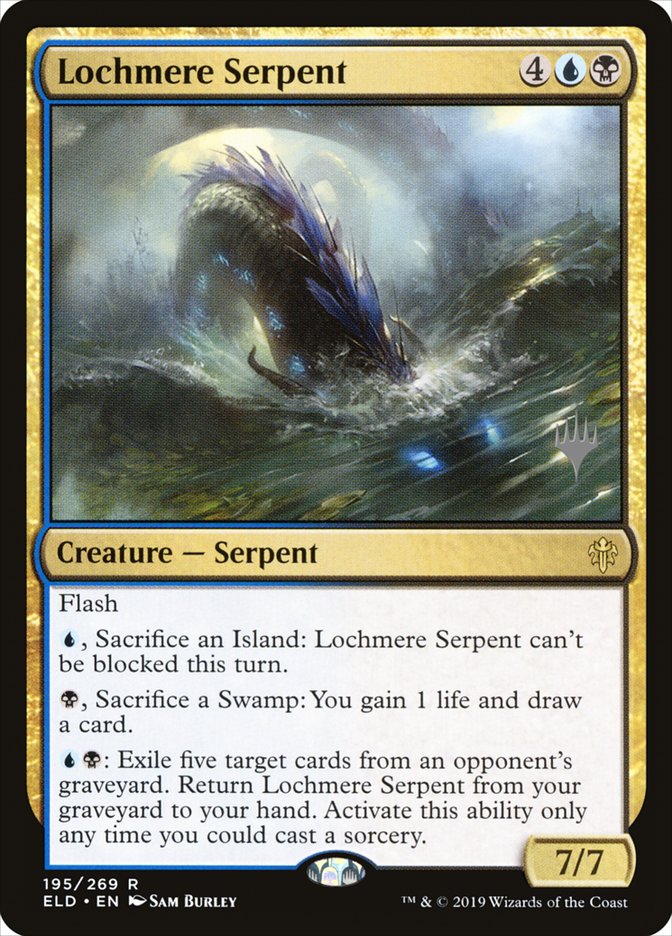 Lochmere Serpent (Promo Pack) [Throne of Eldraine Promos] | The Time Vault CA