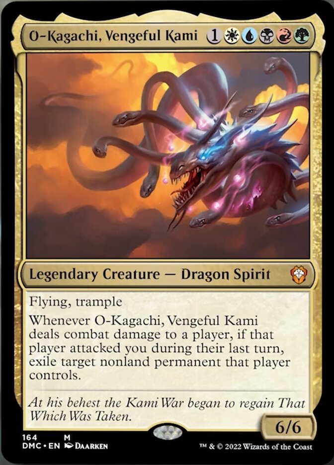 O-Kagachi, Vengeful Kami [Dominaria United Commander] | The Time Vault CA