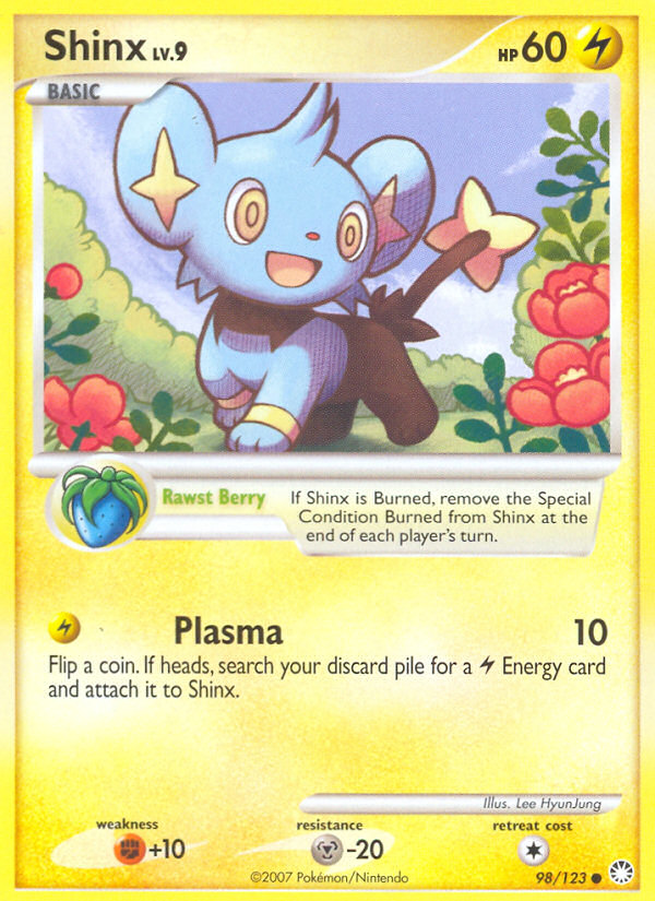 Shinx (98/123) [Diamond & Pearl: Mysterious Treasures] | The Time Vault CA