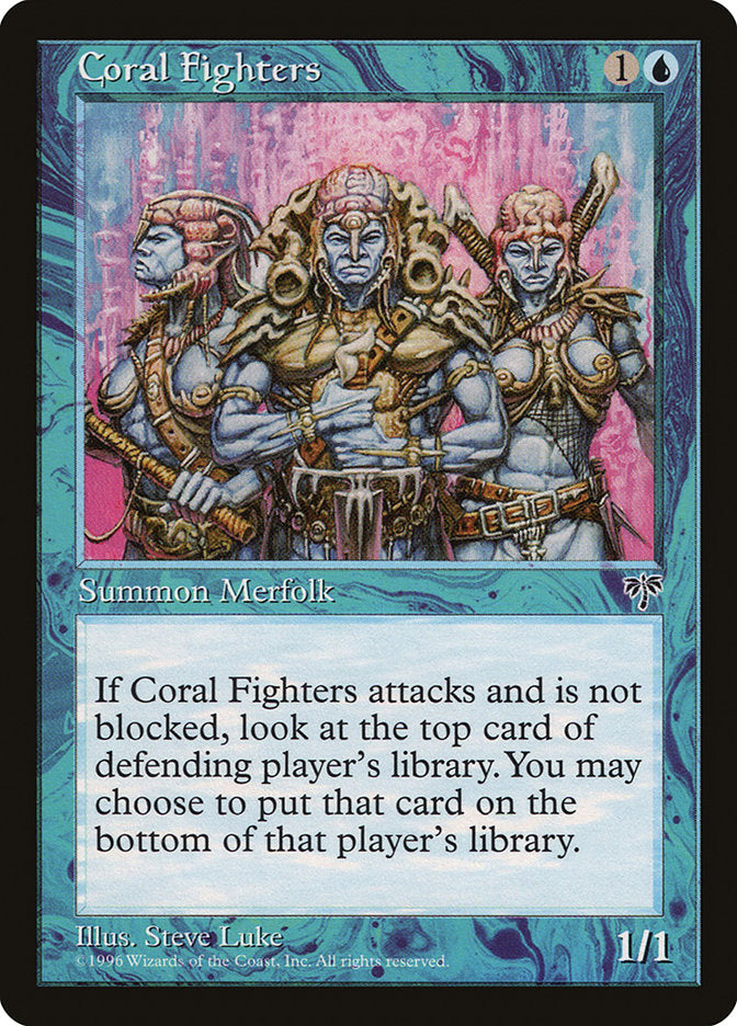 Coral Fighters [Mirage] | The Time Vault CA