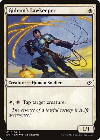 Gideon's Lawkeeper [Archenemy: Nicol Bolas] | The Time Vault CA