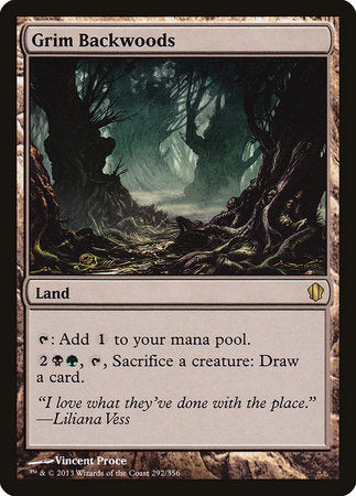 Grim Backwoods [Commander 2013] | The Time Vault CA