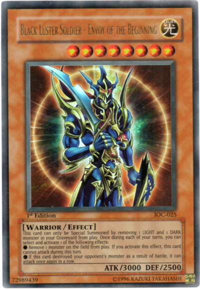 Black Luster Soldier - Envoy of the Beginning [IOC-025] Ultra Rare | The Time Vault CA