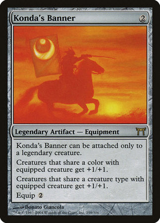 Konda's Banner [Champions of Kamigawa] | The Time Vault CA