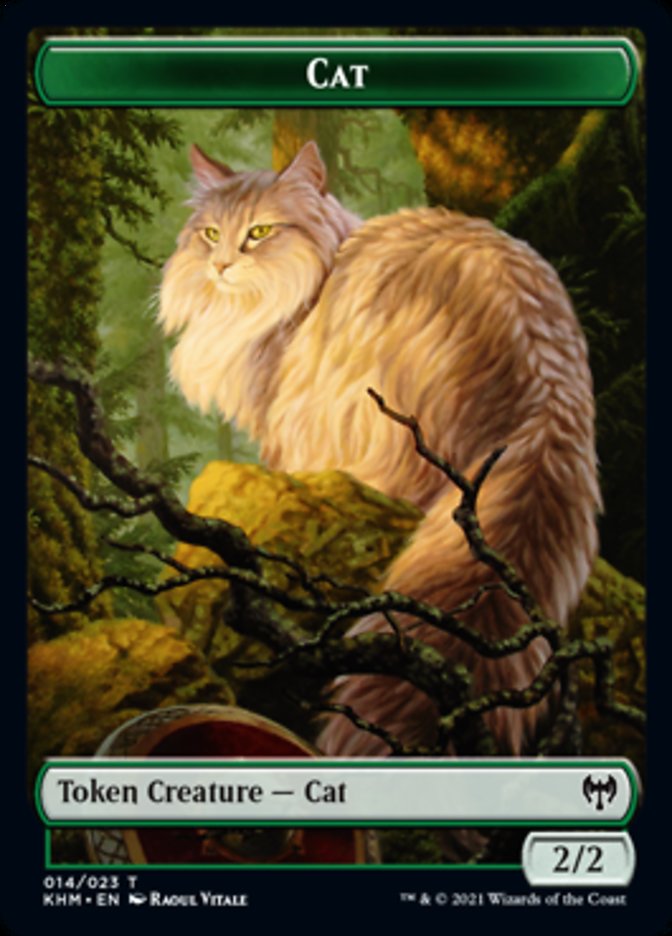 Cat Token [Kaldheim Tokens] | The Time Vault CA