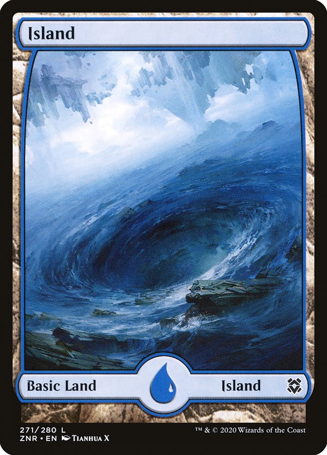 Island (271) [Zendikar Rising] | The Time Vault CA