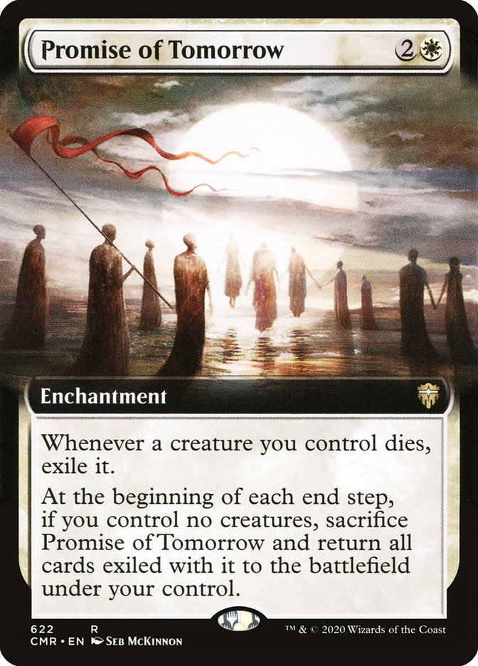 Promise of Tomorrow (Extended Art) [Commander Legends] | The Time Vault CA