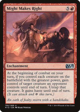 Might Makes Right [Magic 2015] | The Time Vault CA