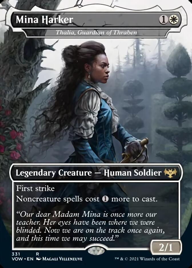 Thalia, Guardian of Thraben - Mina Harker [Innistrad: Crimson Vow] | The Time Vault CA